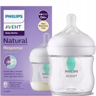 Philips Avent AirFree SCY670/01 fľaša s antikolikovým krytom 125 ml